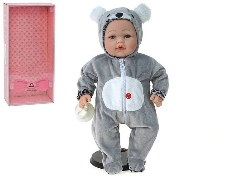 Adar, lalka śpiewająca i mówiąca po polsku, koala, 40 cm