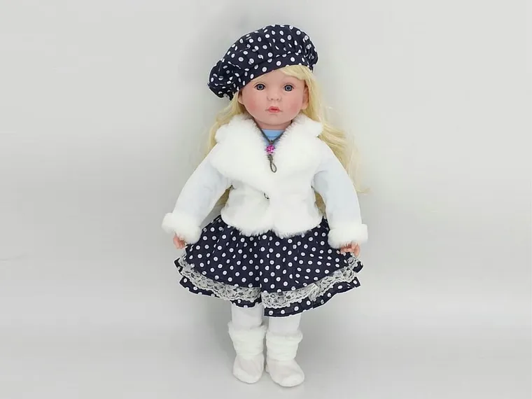 Adar, lalka, zabawka z dźwiękiem, 45 cm