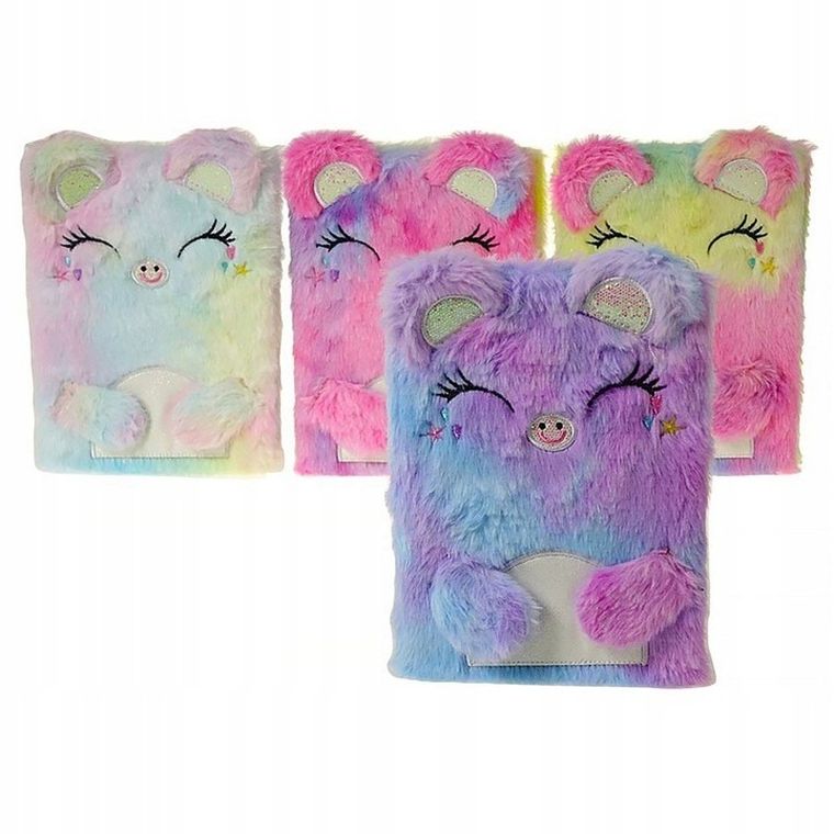 Adar, notes pluszowy, miś, A5, 1 szt.