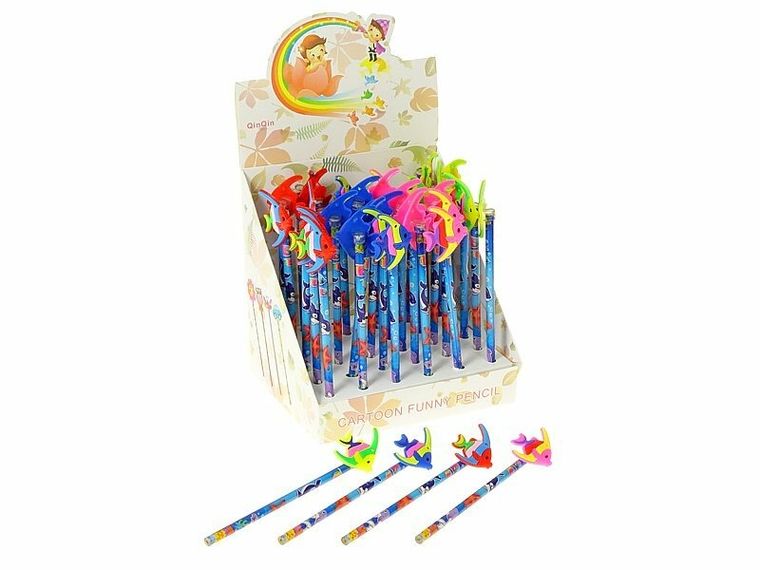 Adar, ołówek z rybką silikonową, 1 szt.