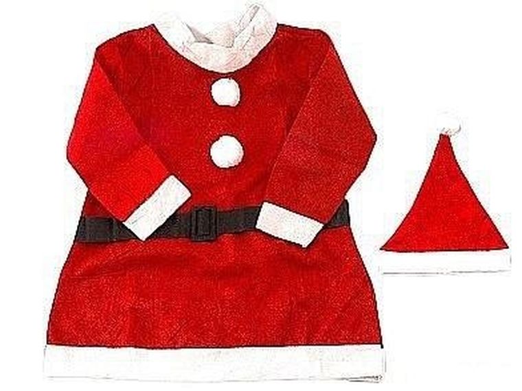 Adar, Pani Mikołajowa, strój dla dzieci, welurowy, 7-9 lat
