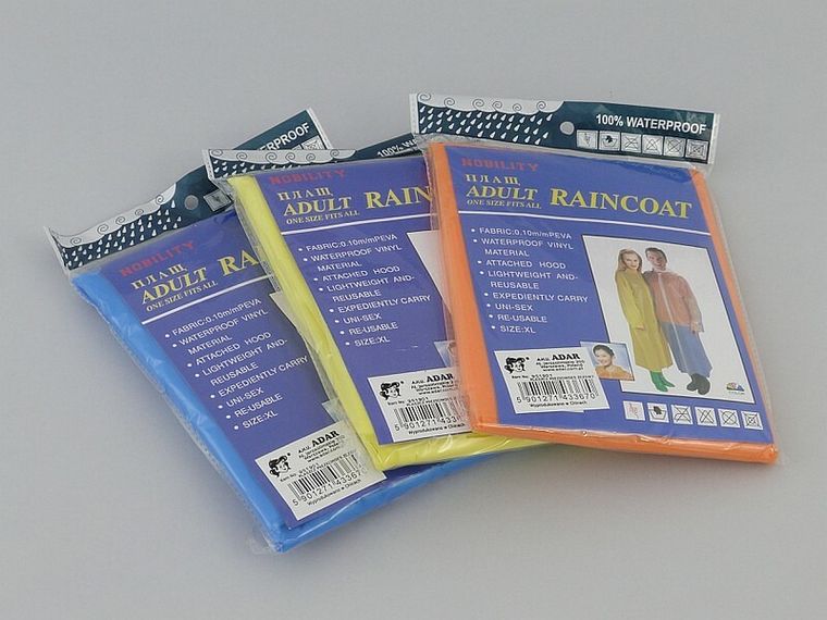 Adar, płaszcz przeciwdeszczowy dla dorosłych, 1 szt.