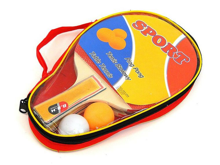Adar, rakietki do ping-ponga z piłeczkami