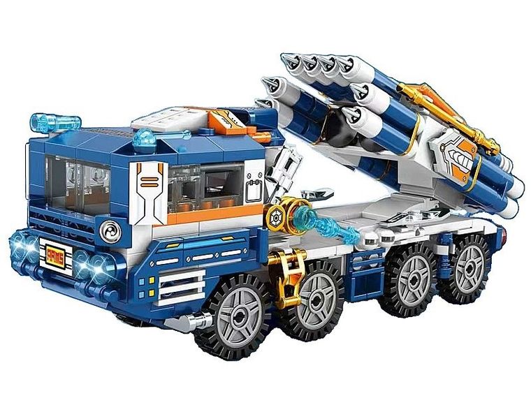 Adar, wyrzutnia rakiet, klocki konstrukcyjne, 409 elementów