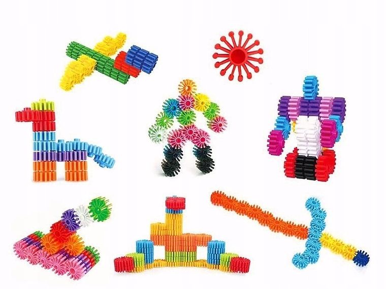 Adar, zębate koła, klocki konstrukcyjne