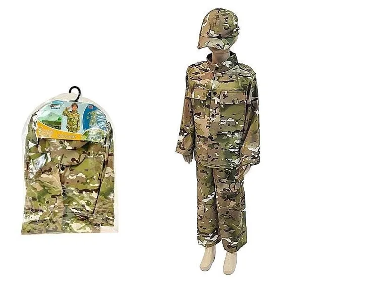 Adar, Żołnierz, strój dla dzieci, rozmiar 110-120 cm