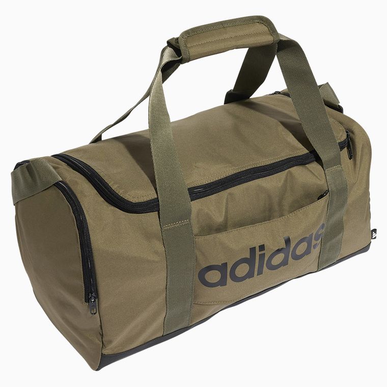 Adidas, Linear Duffel, torba, zielona, IN6114