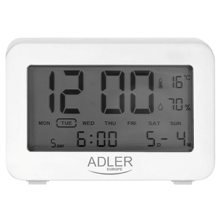 Adler, budzik na baterie, AD 1196W