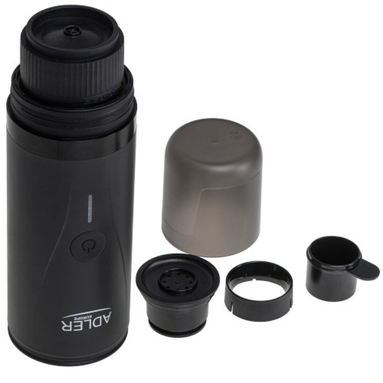 Adler, ekspres przenośny do kawy, 7500 mAh, 20 BAR, USB