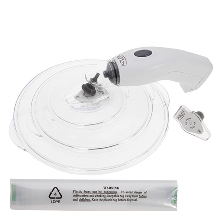 Adler, pompka próżniowa + zestaw do próżniowego pakowania