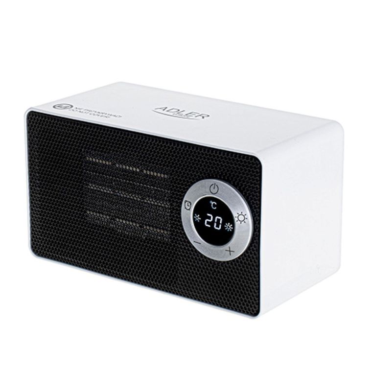 Adler, termowentylator ceramiczny z LCD