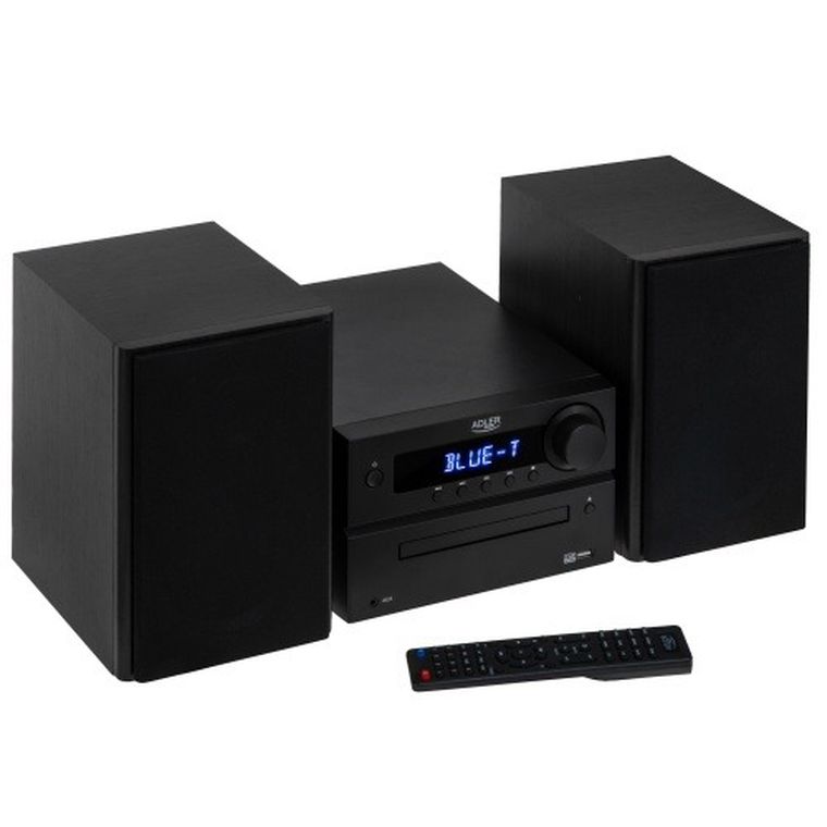 Adler, wieża HI-FI z bluetooth, CD, USB i radiem FM