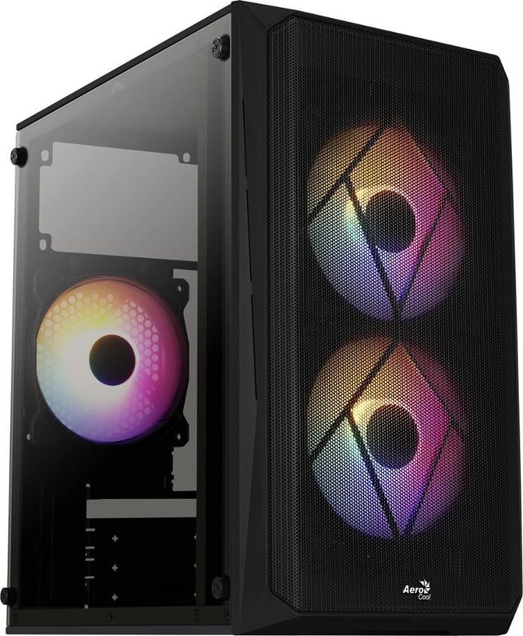 Aerocool, obudowa, GS CS-107-A-BK-v2 FRGB
