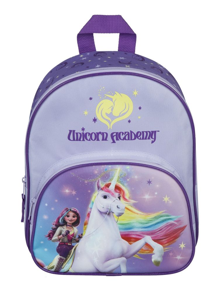 Akademia Jednorożców, plecak dla przedszkolaka, fioletowy