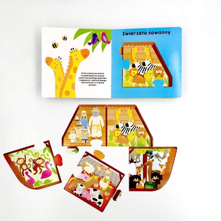 Akademia Mądrego Dziecka. Arka Noego. Pierwsze puzzle