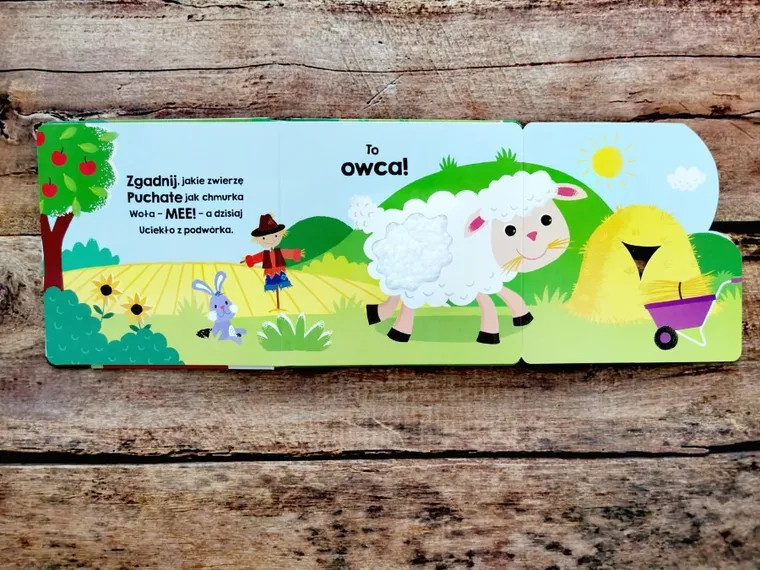 Akademia Mądrego Dziecka. Dotykam, zgaduję. Zwierzęta na wsi