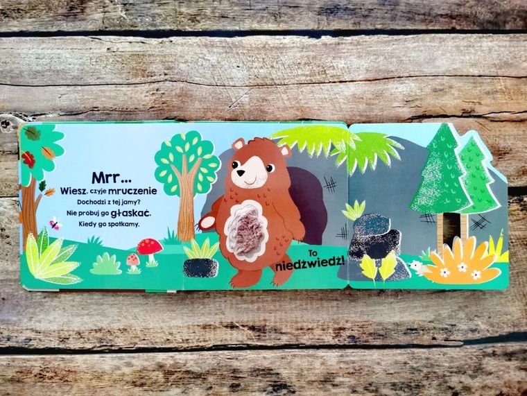 Akademia Mądrego Dziecka. Dotykam, zgaduję. Zwierzęta w lesie