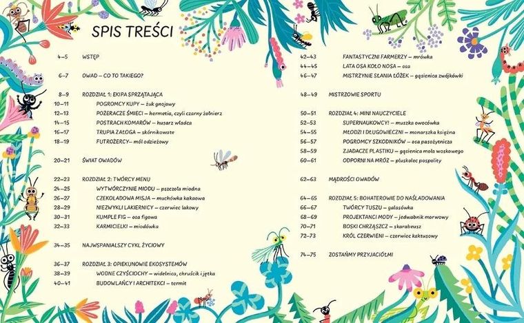 Akademia mądrego dziecka. Owady i ich supermoce