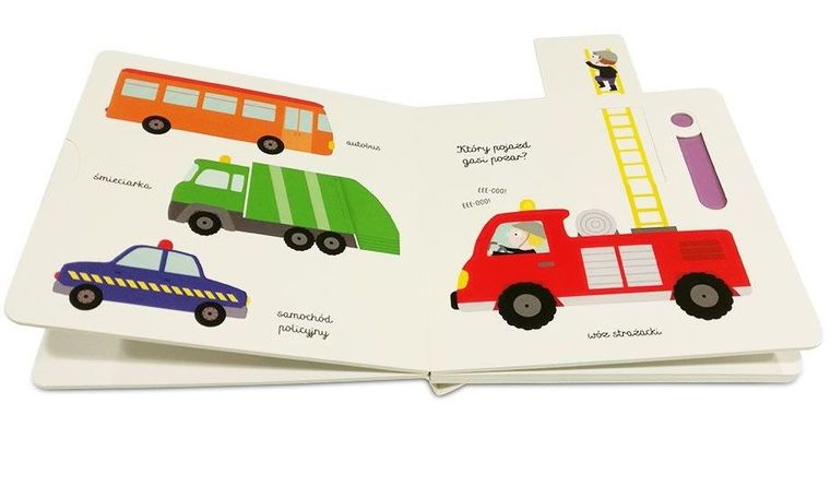 Akademia Mądrego Dziecka. Pierwsze słowa. Pojazdy