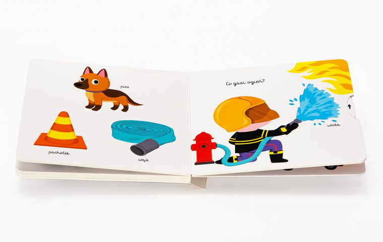 Akademia Mądrego Dziecka. Pierwsze słowa. Strażacy