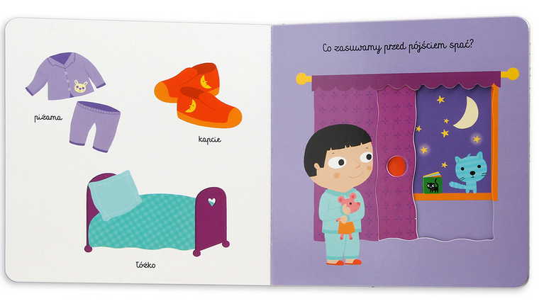 Akademia Mądrego Dziecka. Pierwsze słowa. W nocy