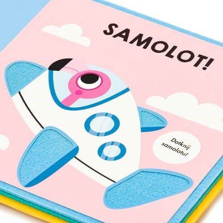 Akademia Mądrego Dziecka. Poznaję dotykiem. Pojazdy