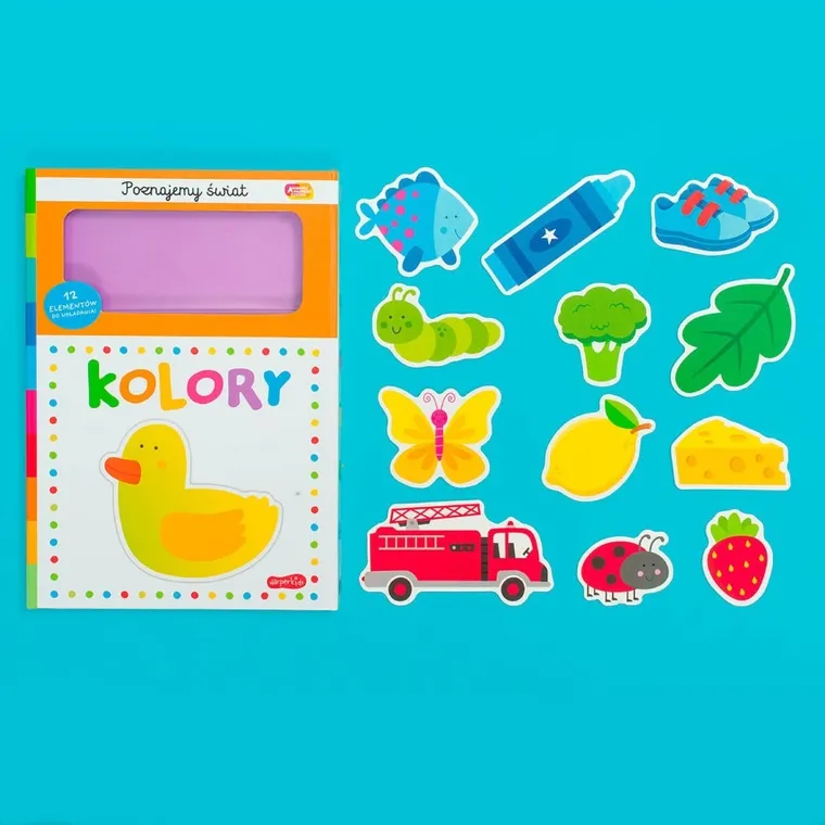 Akademia Mądrego Dziecka. Poznajemy świat. Kolory