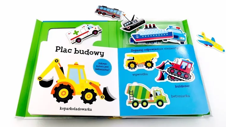 Akademia Mądrego Dziecka. Poznajemy świat. Pojazdy