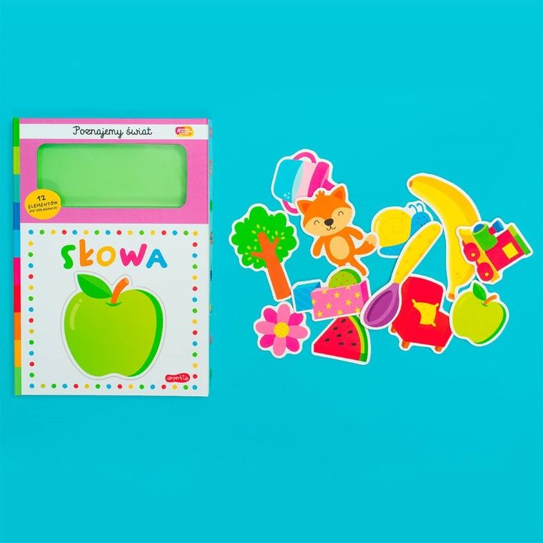 Akademia Mądrego Dziecka. Poznajemy świat. Słowa