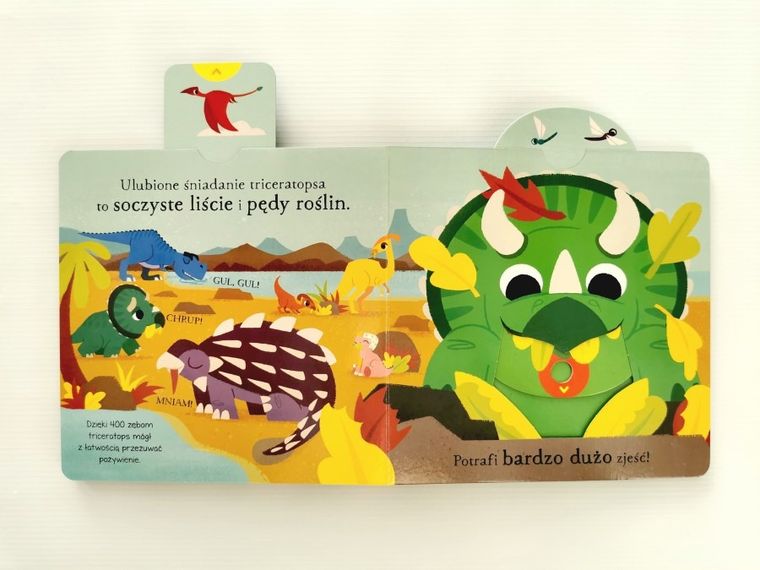 Akademia Mądrego Dziecka. Poznajmy dinozaury. Triceratops