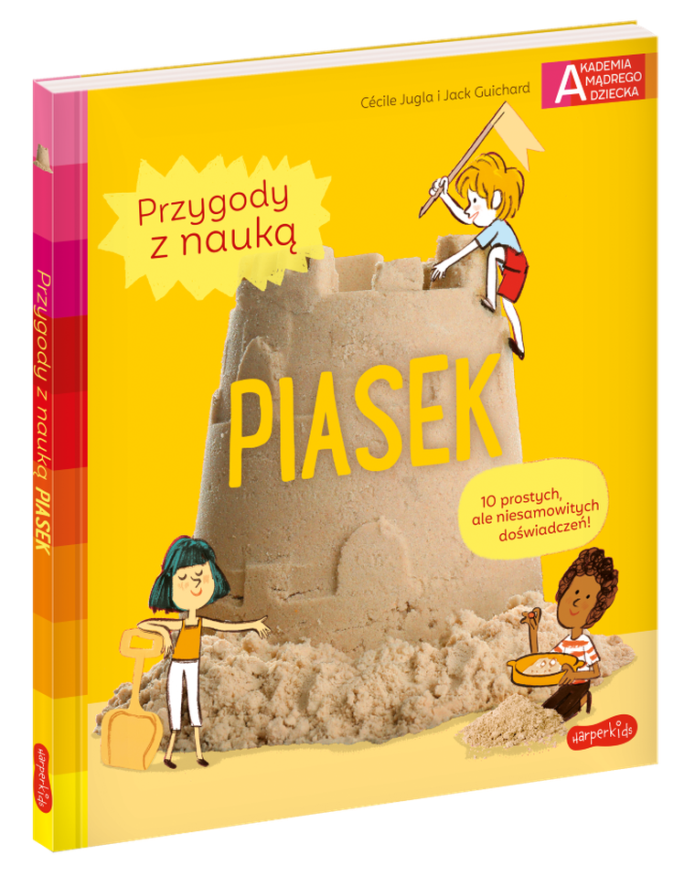 Akademia Mądrego Dziecka. Przygody z nauką. Piasek