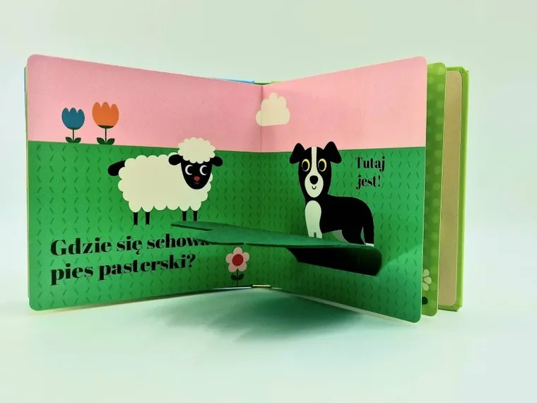 Akademia Mądrego Dziecka. Zabawa w chowanego. Gdzie się schował traktor?