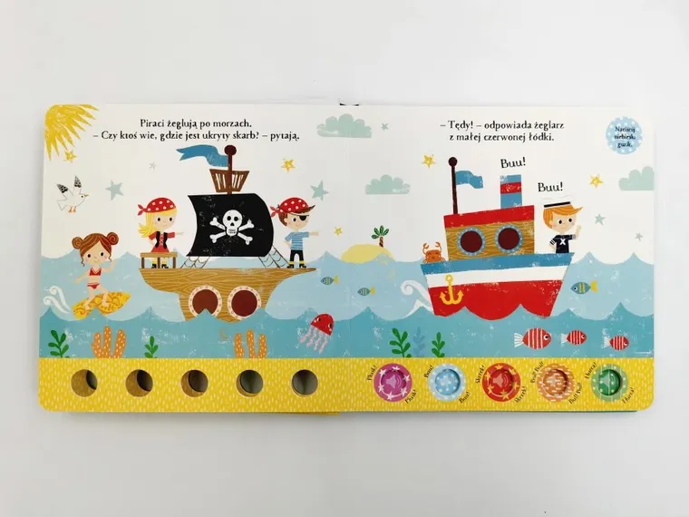 Akademia Mądrego Dziecka. Zabawy z dźwiękiem. Przyjęcie u piratów!