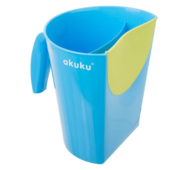 Akuku, kubek do spłukiwania głowy, niebieski