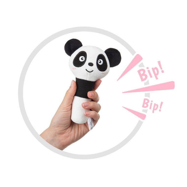Akuku, piszczek, panda