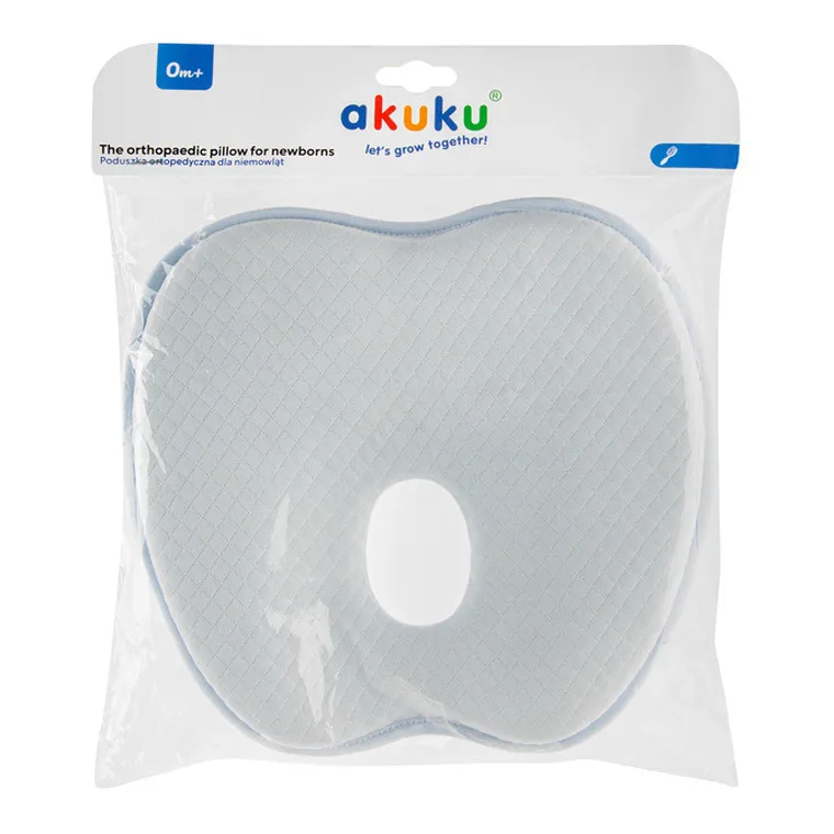 Akuku, poduszka ortopedyczna dla niemowląt