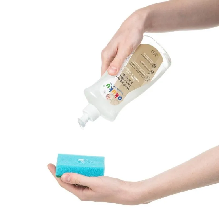 Akuku, żel do mycia butelek i smoczków, 500 ml
