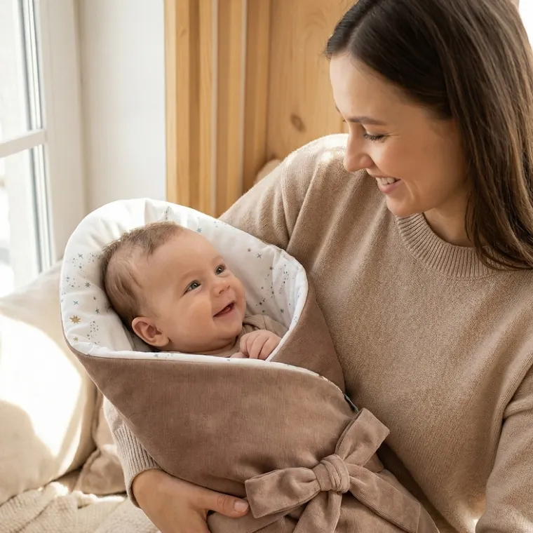 Albero Mio, Gwiezdny pył, rożek niemowlęcy, muślin