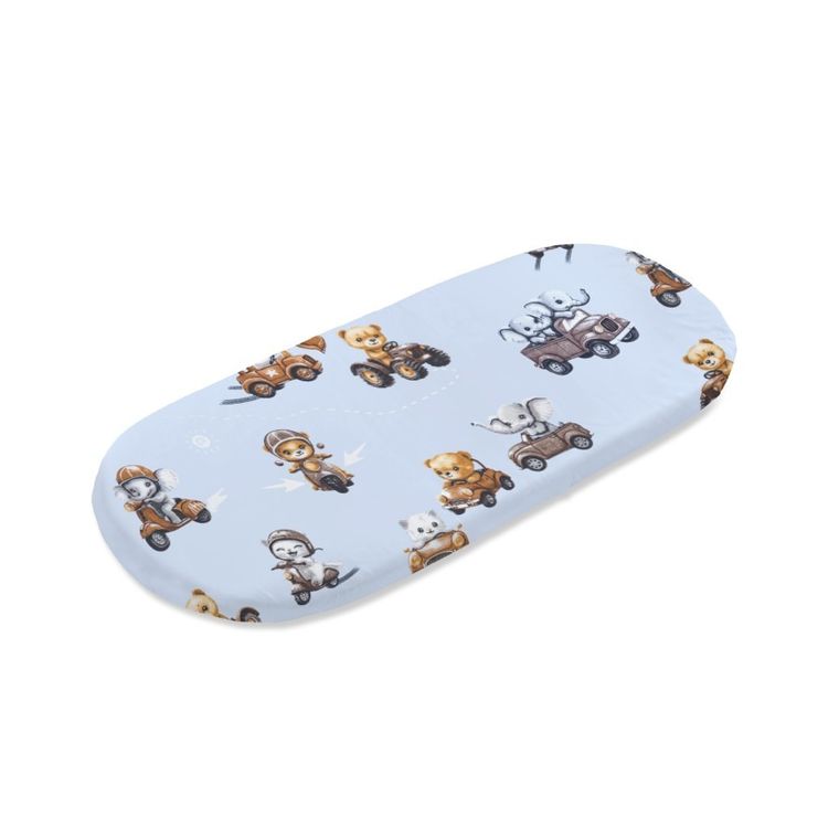 Albero Mio, Little Drivers World, prześcieradło do gondoli, 35-80 cm