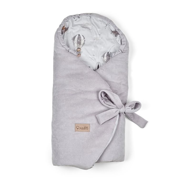 Albero Mio, Lot balonem, otulacz do fotelika