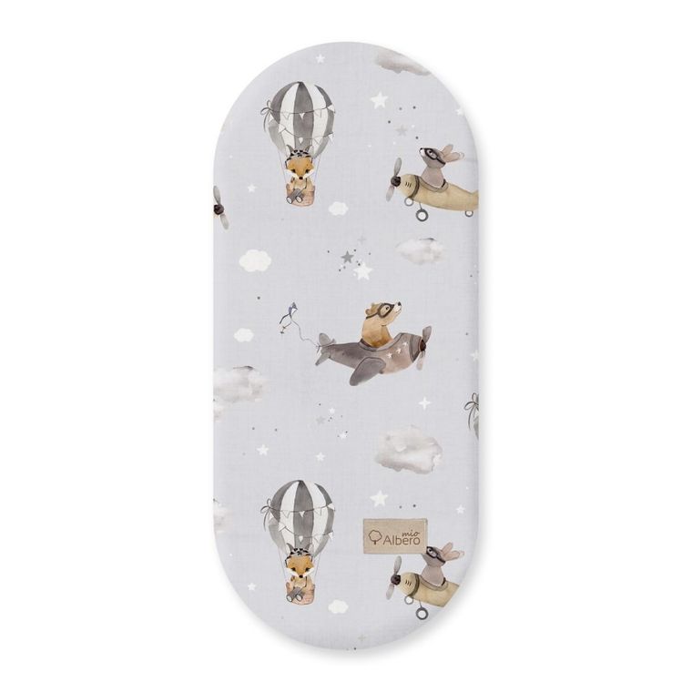 Albero Mio, Lot Balonem, prześcieradło do gondoli, 2 szt.