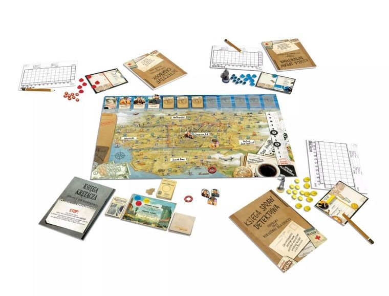 Albi, Detektyw, Miasto Aniołów, gra strategiczna