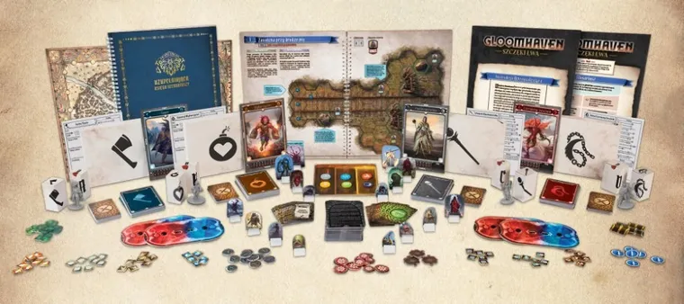 Albi, Gloomhaven, Szczęki Lwa, gra kooperacyjna