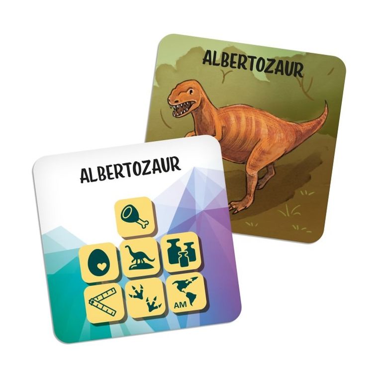 Albi, Kostki bystrzaka, Dinozaury, gra familijna