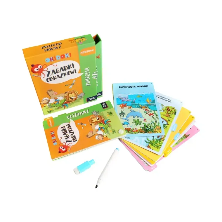 Albi. Okidoki. Zagadki obrazkowe Zwierzęta