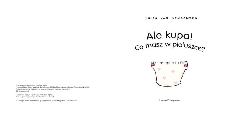 Ale kupa. Co masz w pieluszce?