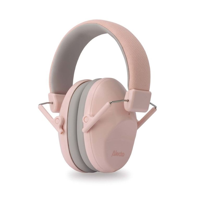 Alecto, BV-73, nauszniki wygłuszające dla dzieci, różowe
