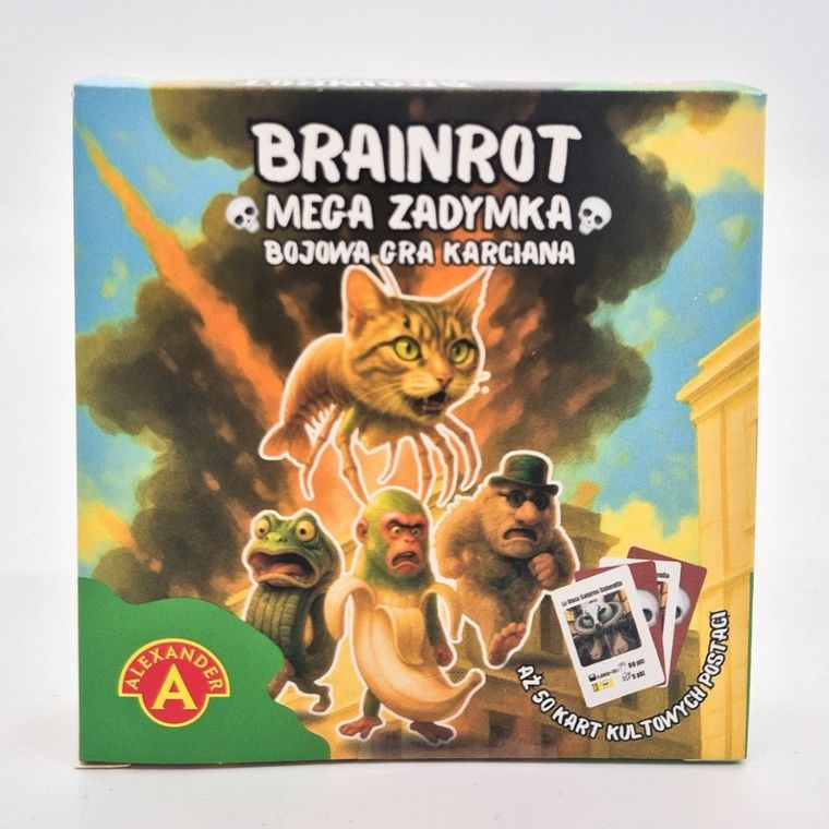 Alexander, Brainrot, Mega Zadymka, gra karciana