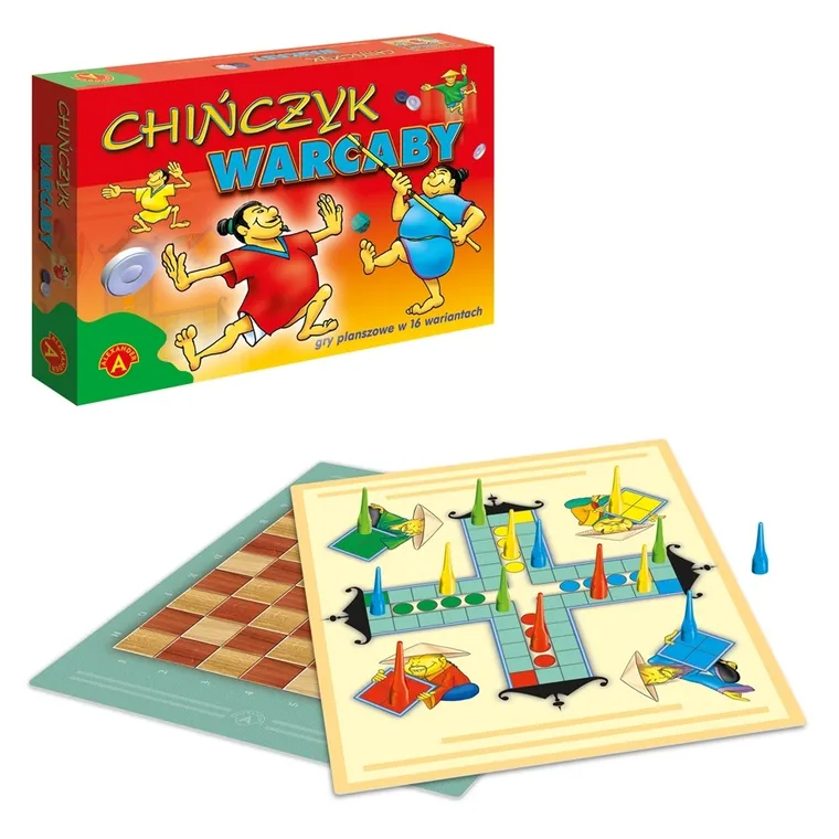 Alexander, Chińczyk, Warcaby, gry logiczne