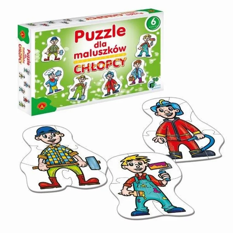 Alexander, Chłopcy, puzzle dla maluszków, 27 elementów